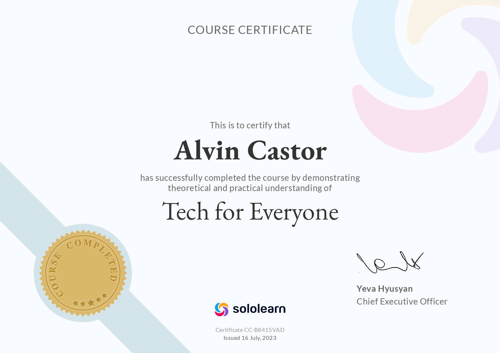 Web Development Certification